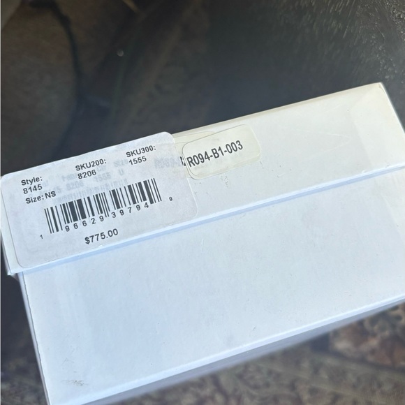 Authentic MOSCHINO Leather/Satin Bear print magnetic closure flap Crosby/Clutch - Picture 17 of 17